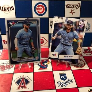 Bo bichette (2 baseball card lot )